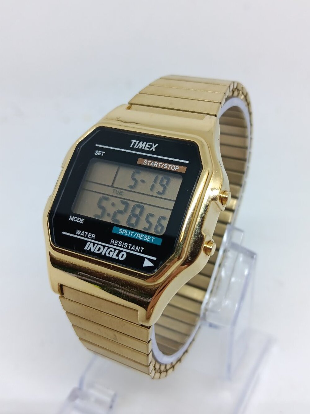 VINTAGE 1996 Timex T78677 (Module 739, Yr 1996) Men's 35mm x 39mm Digital Watch